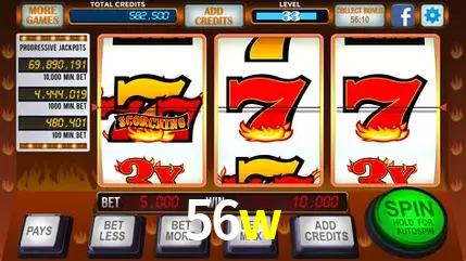 Sinta a adrenalina dos jogos de cassino com 56w